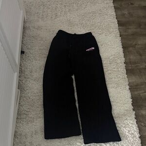 White Fox Boutique Kids Black Sweatpants